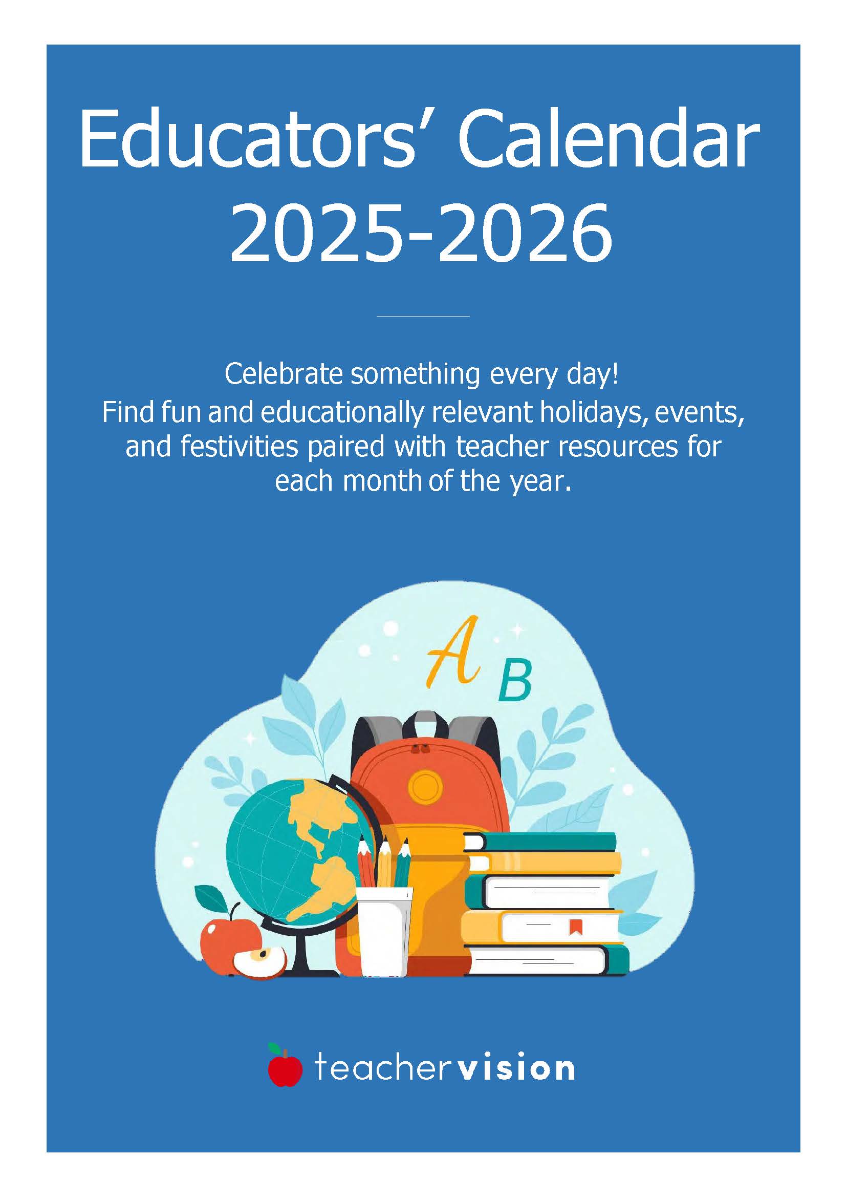 Educator's Calendar 2025-2026