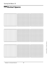 Decimal Squares