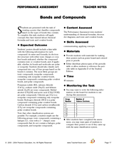 Bonds and Compounds