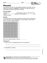 Math in Science: Percent