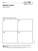 Explore Activity: Making a Snack