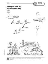 Explore Activity: Things I Saw in the Daytime Sky