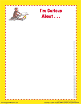 "Curious About..." Stationery (Unlined)