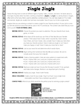 Writing a Jingle