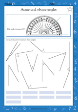 Acute and Obtuse Angles II